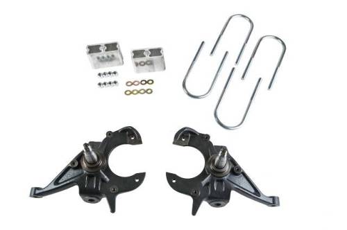 Belltech - 614 | Belltech 2 Inch Front / 3 Inch Rear Complete Lowering Kit without Shocks (1982-2004 S10/S15 | 1983-1997 Blazer/Jimmy 2WD)