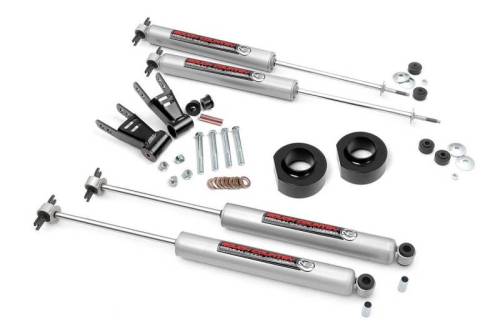 Rough Country - 68030 | 1.5 Inch Jeep Suspension Lift Kit w/ Premium N3 Shocks