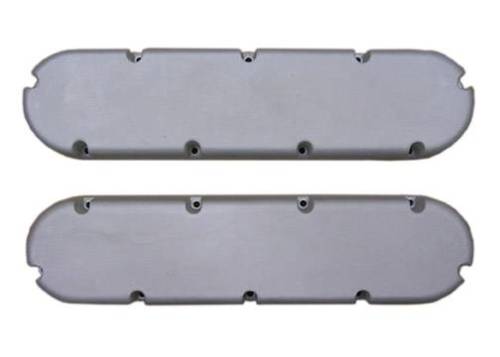 PML Covers - PML As-Cast Cadillac 368, 425, 472 & 500, Flat Top Style, Plain