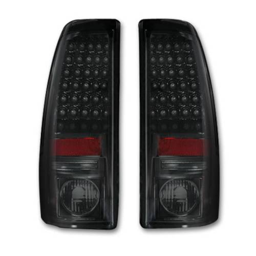 Recon Truck Accessories - 264173BK | LED Tail Lights – Smoked Lens