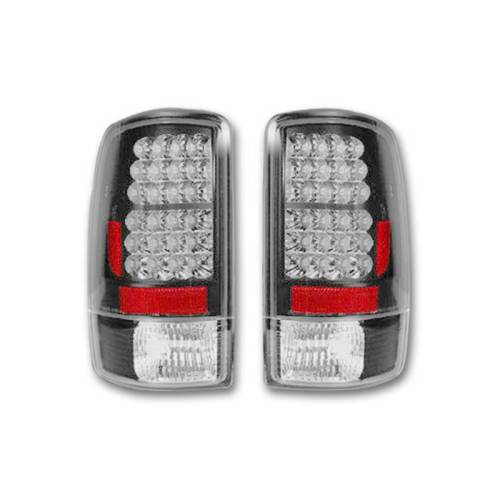 Recon Truck Accessories - 264177BK | LED Tail Lights – Smoked Lens