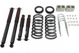 Belltech - 621ND | Belltech 2 or 3 Inch Front / 3 Inch Rear Complete Lowering Kit with Nitro Drop Shocks (1994-2004 S10/S15 2WD)