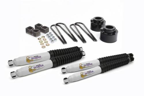 Daystar Suspension - KF09051BK | 2.5 Inch Ford Suspension Lift Kit w/ Tuff Country Shocks (2005-2018 F250, F350 Super Duty | Dana 60 Axle)