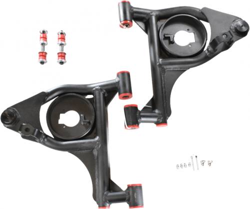 DJM Suspension - CA2599L-2 | DJM Suspension 2 Inch Lower Control Arms (1999-2006 Silverado, Sierra 1500 2WD)