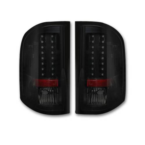 Recon Truck Accessories - 264175BK | LED Tail Lights – Smoked Lens