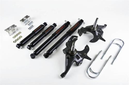 Belltech - 613ND | Belltech 2 Inch Front / 2 Inch Rear Complete Lowering Kit with Nitro Drop Shocks (1982-2004 S10/S15 2WD)