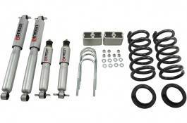 Belltech - 621SP | Belltech 2 or 3 Inch Front / 3 Inch Rear Complete Lowering Kit with Street Performance Shocks (1994-2004 S10/S15 2WD)