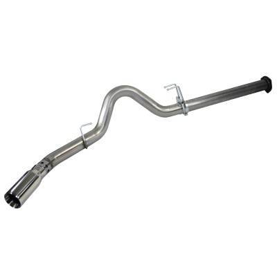 aFe Power Clearance Center - LARGE Bore HD 4" DPF-Back Stainless Steel Exhaust System; Ford Diesel Trucks 11-14 V8-6.7L (td)