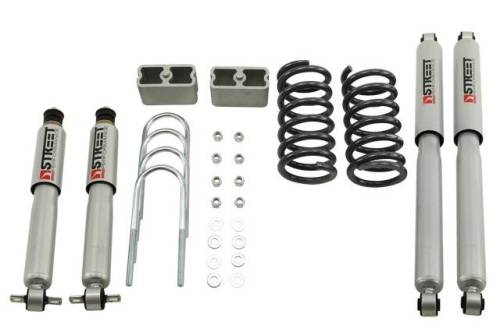 Belltech - 436SP | Belltech 2.5 Inch Front / 3 Inch Rear Complete Lowering Kit with Street Performance Shocks (1983-1997 Mighty Max)