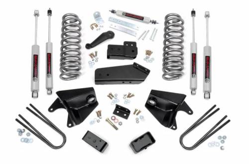 Rough Country - 46730 | 4 Inch Ford Suspension Lift Kit w/ Premium N3 Shocks