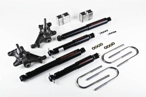 Belltech - 444ND | Belltech 2 Inch Front / 3 Inch Rear Complete Lowering Kit with Nitro Drop Shocks (1984-1995 Pickup 2WD)