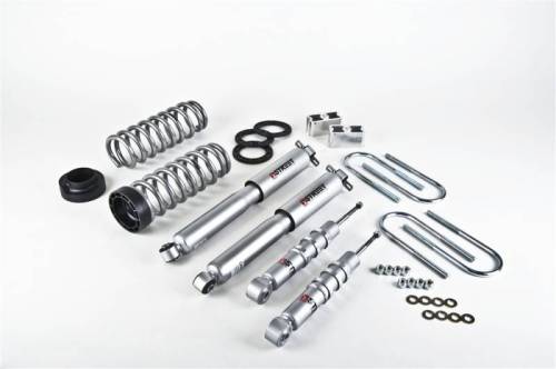 Belltech - 601SP | Belltech 1 or 2 Inch Front / 2 Inch Rear Complete Lowering Kit with Street Performance Shocks (2004-2012 Colorado/Canyon 2WD)