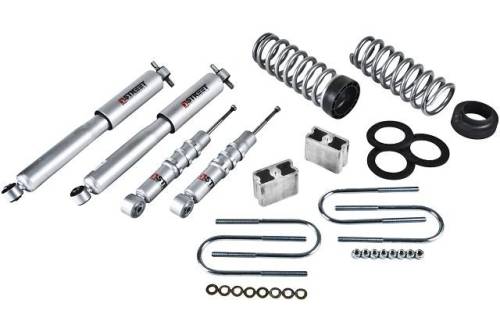 Belltech - 602SP | Belltech 1 or 2 Inch Front / 3 Inch Rear Complete Lowering Kit with Street Performance Shocks (2004-2012 Colorado/Canyon 2WD)