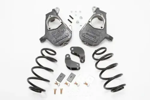 McGaughys Suspension Parts - 11018 | McGaughys 2 Inch Front / 3 Inch Rear Lowering Kit 2001-2006 GM Avalanche Only 2WD/4WD LD Shocks