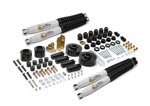 Daystar Suspension - KJ09155BK | 4 Inch Jeep Combo Lift Kit with Tuff Country Shocks (1997-2006 Wrangler TJ)