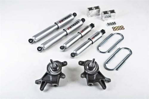Belltech - 440SP | 2 Inch Front / 3 Inch Rear Complete Lowering Kit with Street Performance Shocks (1983-1997 Pickup/Hardbody 2WD)