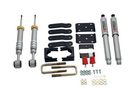 Belltech - 442SP | Belltech +2 to -2 Front / 4 Inch Rear Complete Lowering Kit with Street Performance Shocks (2007-2013 Tundra 2WD | V8)