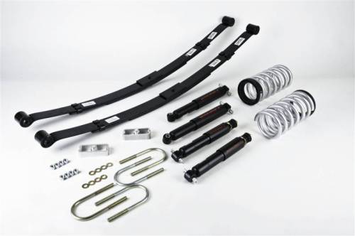 Belltech - 568ND | Belltech 2 or 3 inch Front / 4 Inch Rear Complete Lowering Kit with Nitro Drop Shocks (1982-2004 S10/S15 Ext & Std Cab 2WD)