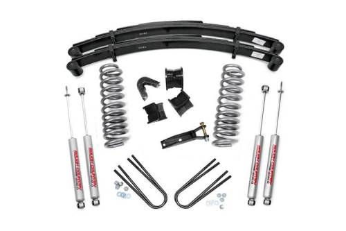 Rough Country - 530-70-7630 | 2.5 Inch Ford Suspension Lift Kit w/ Premium N3 Shocks