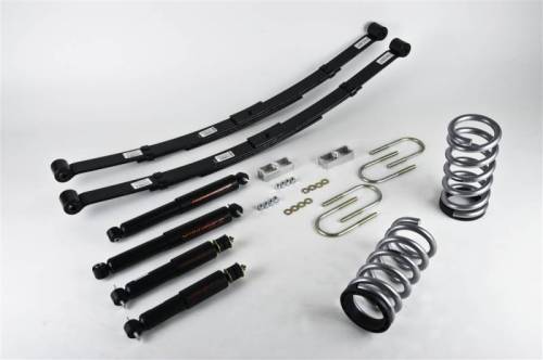 Belltech - 573ND | Belltech 2 or 3 Inch Front / 4 Inch Rear Complete Lowering kit with Nitro Drop Shocks (1995-1997 Blazer/Jimmy 2WD | 6 Cyl)