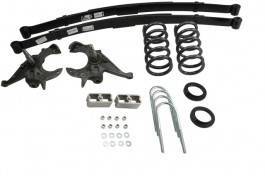 Belltech - 620 | Belltech 4 or 5 Inch Front / 5 Inch Rear Complete Lowering Kit without Shocks (1994-2004 S10/S15 2WD)