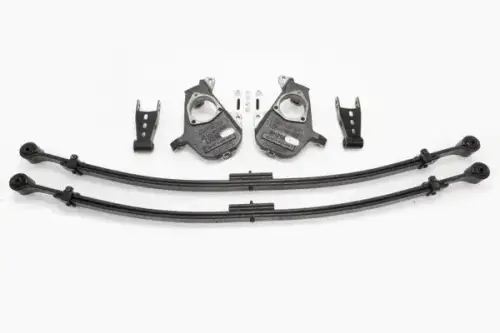 McGaughys Suspension Parts - 34000 | McGaughys 2 Inch Front / 4 Inch Rear Lowering Kit 2007-2013 GM 1500 Trucks 2WD/4WD