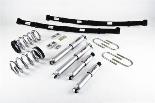 Belltech - 569SP | Belltech 2 or 3 Inch Front / 4 Inch Rear Complete Lowering Kit with Street Performance Shocks (1998-2003 Blazer/Jimmy 2WD | 6 Cyl)