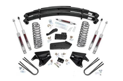 Rough Country - 52030 | 4 Inch Ford Suspension Lift Kits w/ Premium N3 Shocks