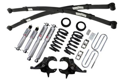 Belltech - 616SP | Belltech 4 or 5 Inch Front / 5 Inch Rear Complete Lowering Kit with Street Performance Shocks (1982-2004 S10/S15 | 1983-1994 Blazer/Jimmy)