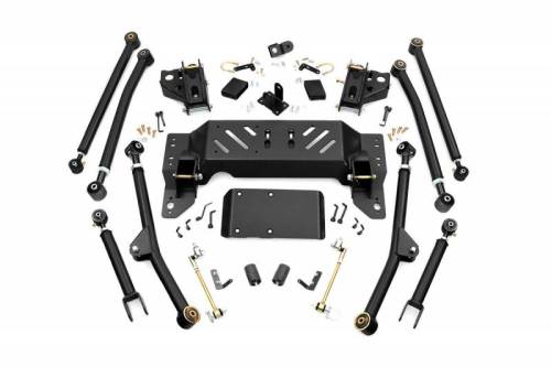 Rough Country - 90200U | 4in Jeep Long Arm Upgrade Kit (93-98 Grand Cherokee ZJ)