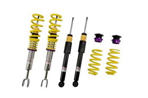 KW Suspension - 10210028 | KW V1 Coilover Kit (Audi A4 (8E/B6/B7) Sedan; FWD; all engines)