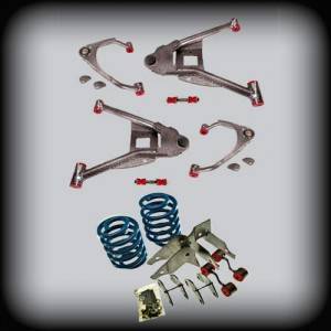 DJM Suspension - DJM2007-34 | DJM Suspension 3 Inch Front / 4 Inch Rear Lowering Kit (2007-2014 Suburban, Tahoe, Yukon 2WD)