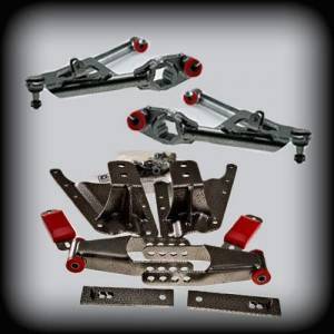 DJM Suspension - DJMEH2603-35 | DJM Suspension 3 Inch Front / 5 Inch Rear Lowering Kit (2001-2010 Silverado, Sierra 2500 HD, 3500 HD 2WD | Short Bed ONLY)