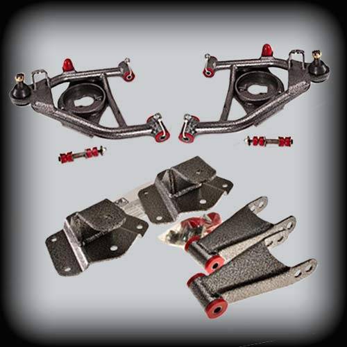 DJM Suspension - DJM2529-23 | DJM Suspension 2 Inch Front / 3 Inch Rear Lowering Kit (1995-1999 Tahoe, Yukon 2WD | 4 Door ONLY)