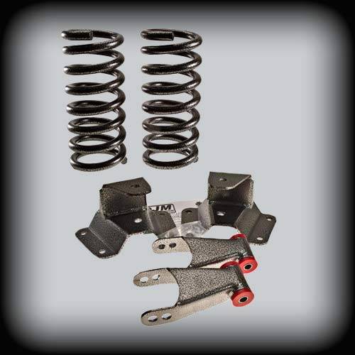 DJM Suspension - DJM3097-24 | DJM Suspension 2 Inch Front / 4 Inch Rear Lowering Kit (1997-2003 F150 Pickup 2WD)