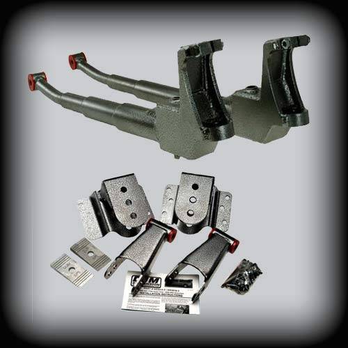 DJM Suspension - DJM3015-35 | DJM Suspension 3 Inch Front / 5 Inch Rear Lowering Kit (1999-2007 F250, F350 Super Duty 2WD)