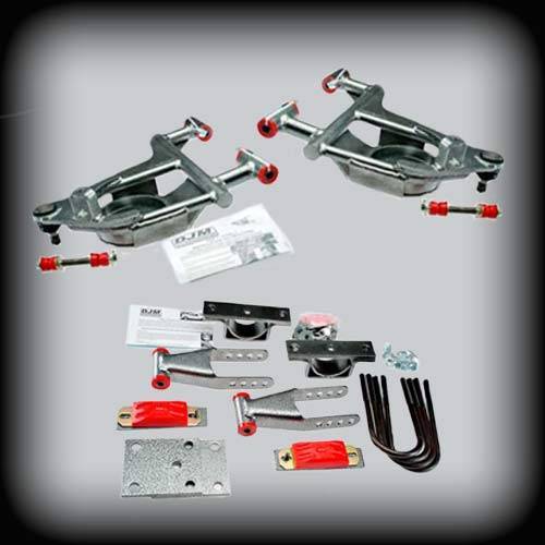 DJM Suspension - DJM2393-24 | DJM Suspension 2 Inch Front / 4 Inch Rear Lowering Kit (2002-2005 Ram 1500 Pickup 2WD)