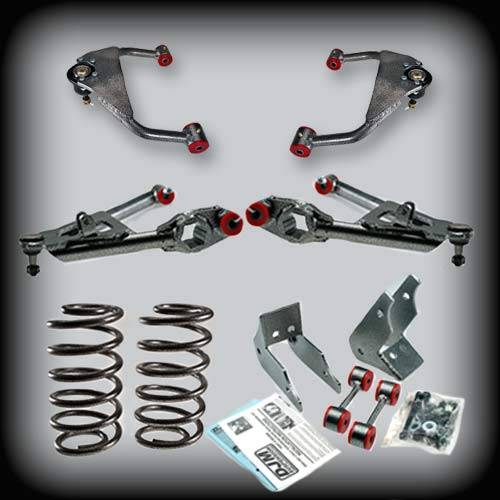 DJM Suspension - DJM2000-33+ | DJM Suspension 3 Inch Front / 3 Inch Rear Lowering Kit (2000-2006 Suburban, Tahoe, Yukon 2WD/4WD)