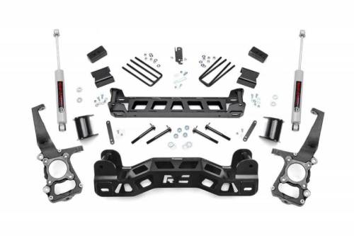 Rough Country - 57230 | 4 Inch Ford Suspension Lift Kit w/ Premium N3 Shocks