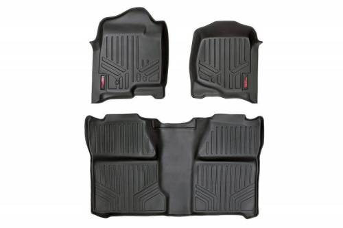 Rough Country - M-20715 | Heavy Duty Floor Mats [Front/Rear] - (07-13 Chevrolet Tahoe)