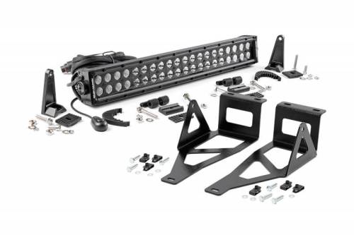 Rough Country - 70665 | Ford 20in LED Bumper Kit | Black Series (05-07 F-250/350)