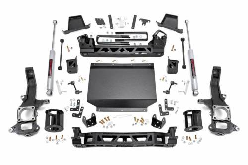 Rough Country - 87730 | Rough Country 6 Inch Lift Kit For Nissan Titan XD 4WD | 2016-2023 | No Struts