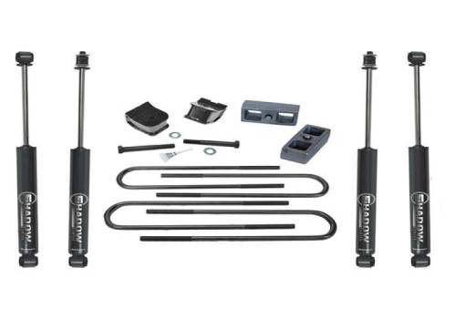 SuperLift - K1008 | Superlift 2 Inch Ford Suspension Lift Kit w/ Shadow Shocks (2011-2016 F250, F350 Super Duty 4WD)