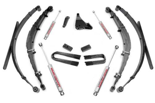 Rough Country - 49730 | 6 Inch Ford Suspension Lift Kit w/ Premium N3 Shocks
