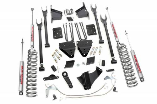 Rough Country - 589.20 | Ford 6 Inch Suspension Lift Kit (Diesel Engine, with Overloads)