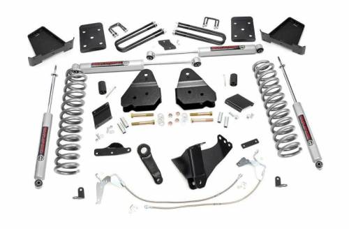 Rough Country - 551.20 | 6 Inch Ford Suspension Lift Kit w/ Premium N3 Shocks (Diesel Engine)