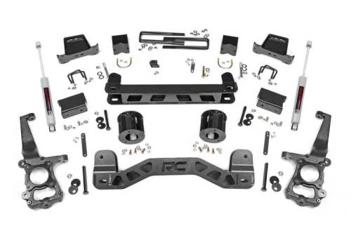 Rough Country - 55330 | 6 Inch Ford Suspension Lift Kit w/ Premium N3 Shocks