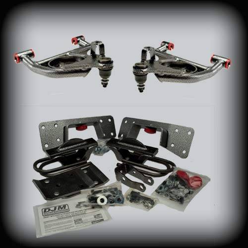 DJM Suspension - DJM2999-46 | DJM Suspension 4 Inch Front / 6 Inch Rear Lowering Kit (2003-2006 Silverado, Sierra 1500 2WD | Crew Cab with Welded Eye Hanger ONLY)