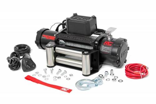 Rough Country - PRO12000 | 12000lb Pro Series Electric Winch | Steel Cable