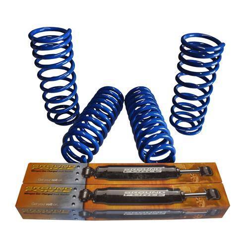 Ground Force Suspension - 9984 | Complete 2 Inch Front / 3 Inch Rear Lowering Kit with Shocks
